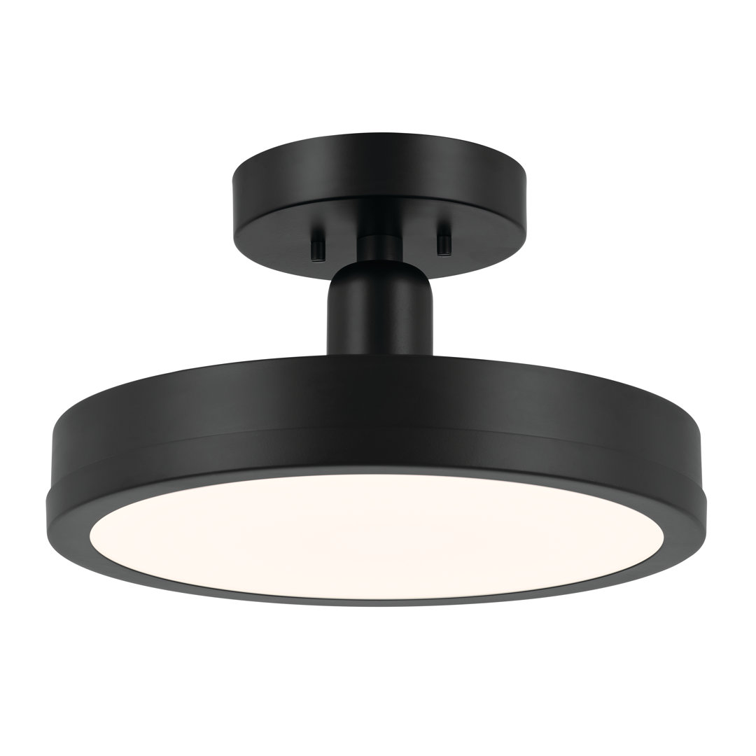 Baryram LED Semi Flush Mount Hokku Designs Fixture 