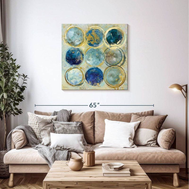 Alignment Gold, 36" H x 36" W