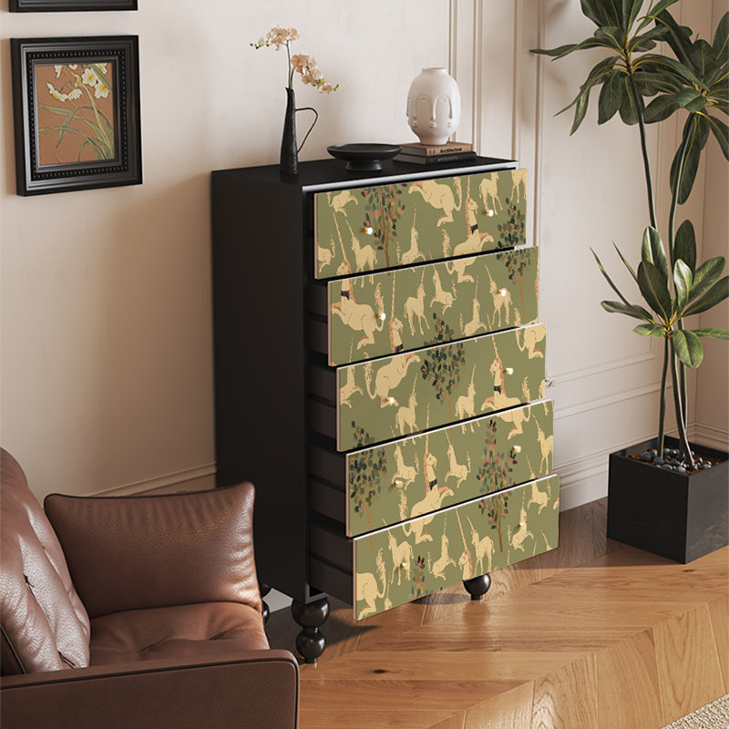Spacious Walnut Storage Cabinet