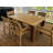 Jayliz Rectangular Teak Outdoor Dining Table-1720900296