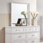 Commode 6 tiroirs (miroir non inclus) (Commode)-1498204548