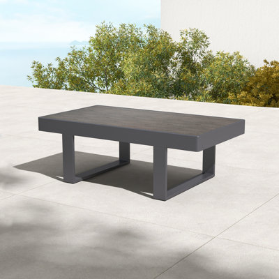 Quanetta Rectangular Outdoor Coffee Table
