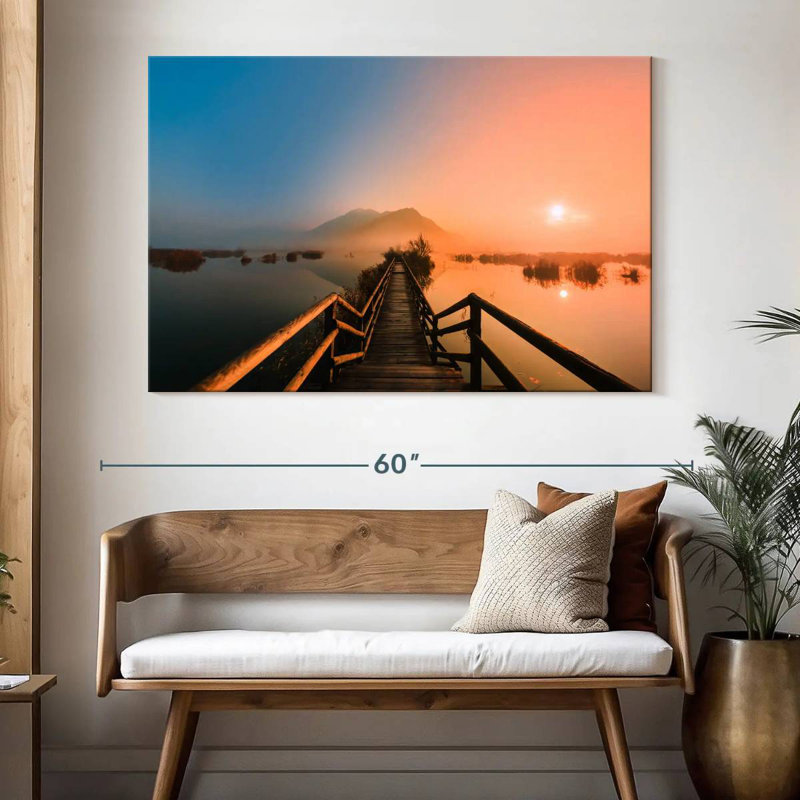 Pont Alvord Sunrise, H 34 po x l 51 po
