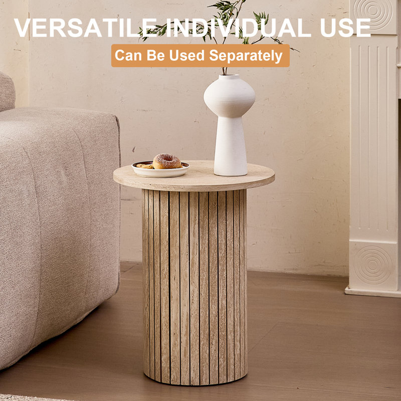Coffee Table, Light Yellow Wood