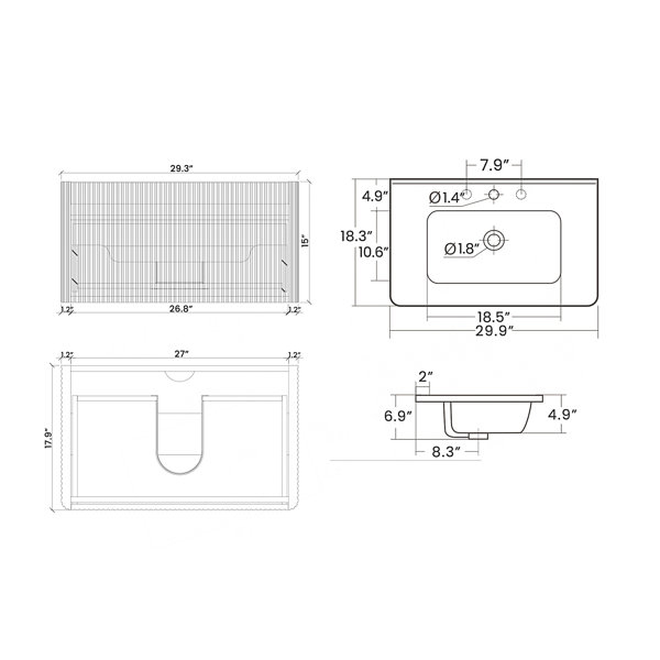 Dimensions du produit