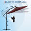 300cm Tilt Cantilever Parasol-336707069