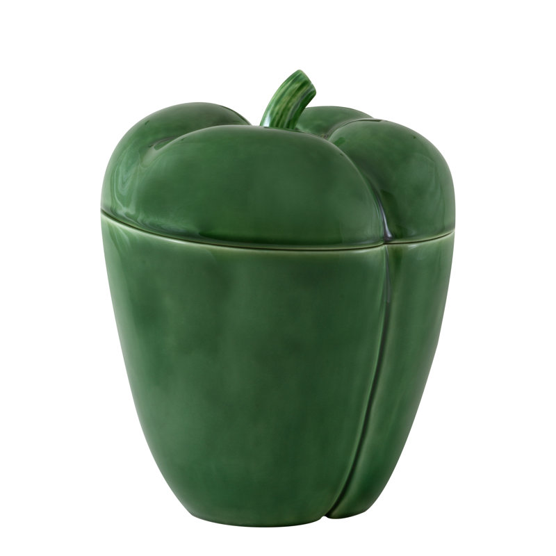 Petite boîte à poivre, Vert,  5.31" H x 4.5" W x 4.5" D