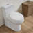 Lux Collection Premium 100% Cotton Extra Soft & Machine Washable Tufted Elongated Toilet Lid Covers, 18” x 20”-107287660