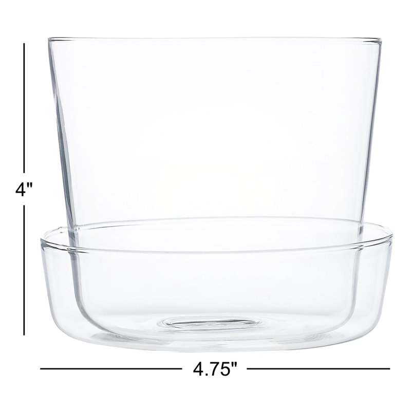 Pot à fleurs Anaveah, H 4 po x l 4,75 po x P 4,75 po