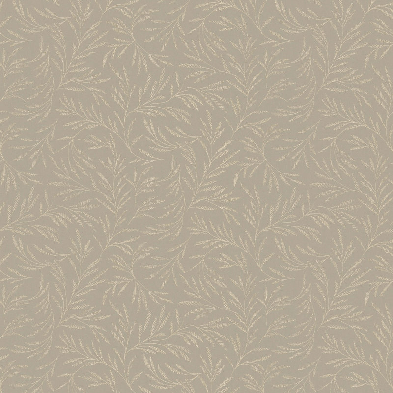 Bustos 10.05m x 53cm Matte Wallpaper Roll, Brown/Grey