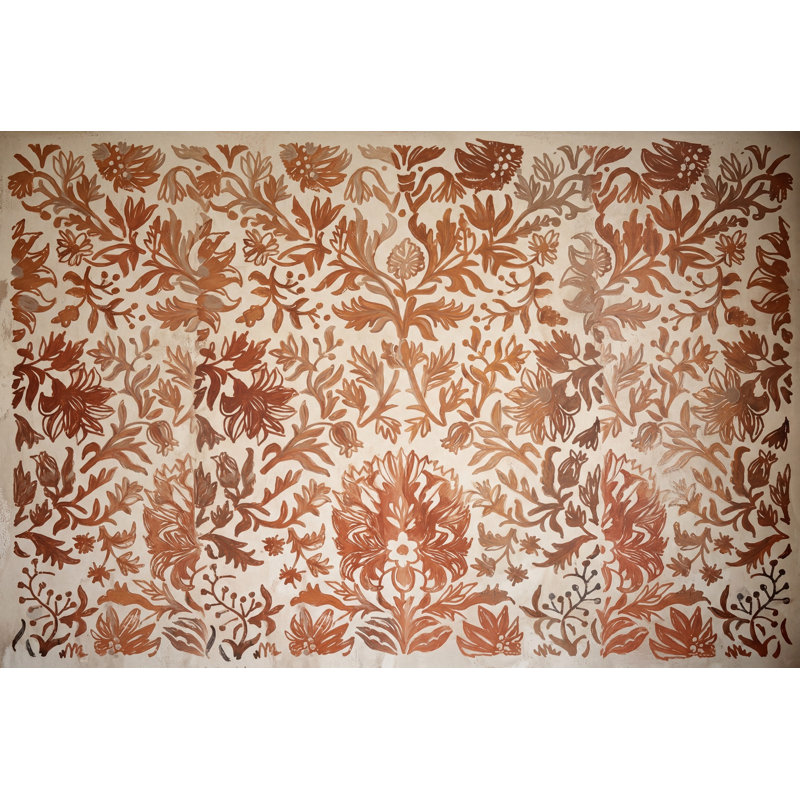 Décoration murale amovible en bloc de terre cuite, 120 po x 96 po, Texturé non collé