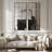 Stylish And Functional Iron Grid Right-Angled Rectangular Black Full-Length Mirror For Versatile Home Decor