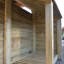 Troutville 230cm W x 74.5cm D Solid Wood Log Store-36319254