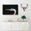 Heron Portrait - Wrapped Canvas-56635039
