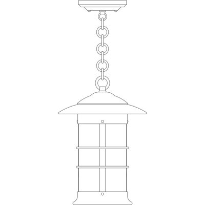 Newport Outdoor Hanging Lantern