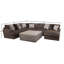  Canapé modulaire rembourré 4 pièces Dhiaan-964745440