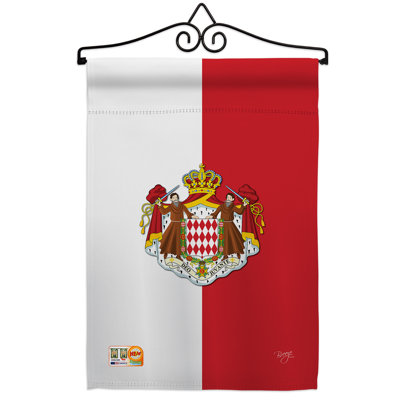 Impressions décoratives de polyester de 2 côtés 19 x 13 po  drapeau de jardin