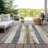 Machine Washable Indoor/Outdoor Xhevrie Gold Rug-1986666065