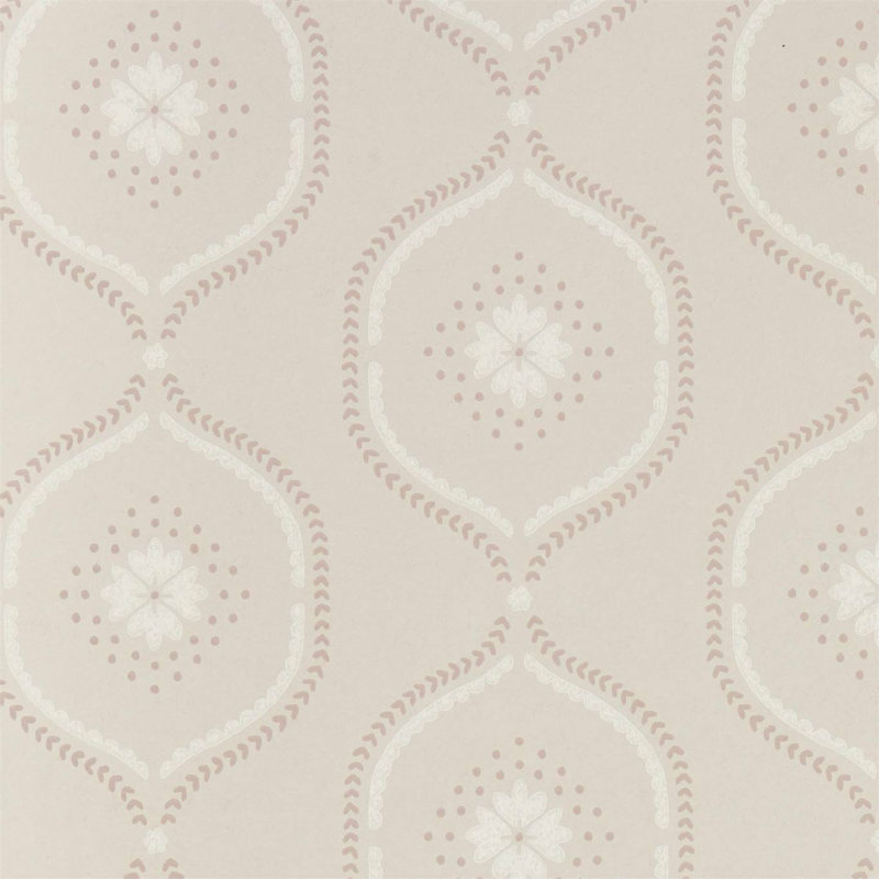 Milcombe Wallpaper, Powder Pink