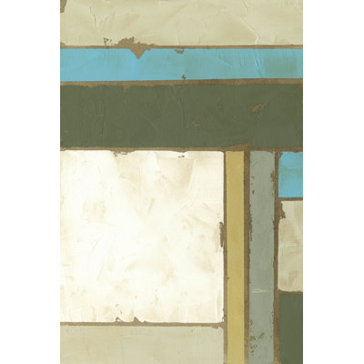 Weathered Paneling I by Jennifer Goldberger - Wrapped Canvas Painting
