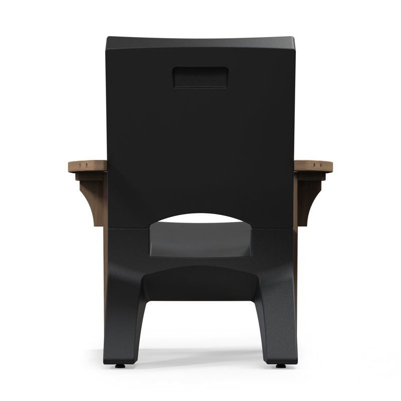 Mayne Mesa Outdoor Patio Lounge Chair, Black