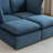 Hepworth 4 - Piece Corduroy Sectional Sofa With Two Ottomans-109010454