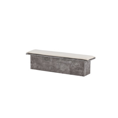 Alburtis Linen Upholstered Bench