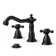 Widespread Faucet 2-handle Bathroom Faucet with Drain Assembly