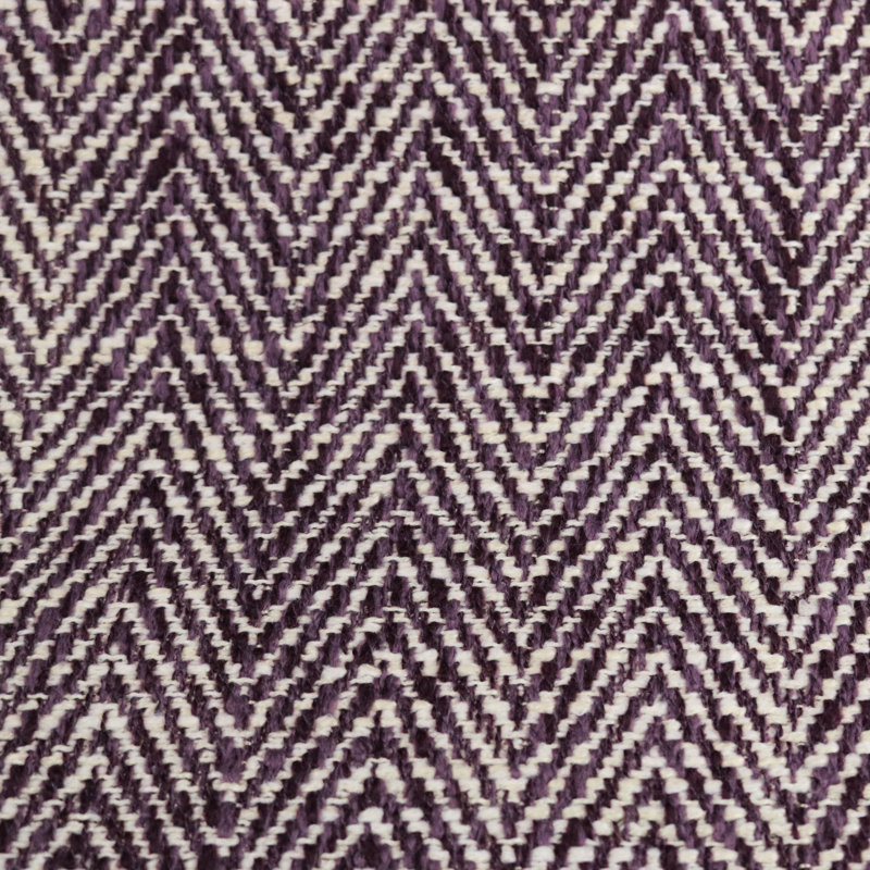 Roosevelt-Shelby Chevron Textured Upholstery Fabric, Fig