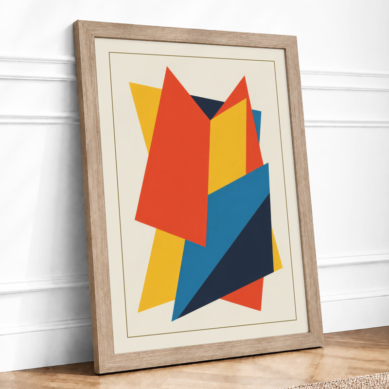 Dynamic Forms Geometric - Print, Oak, A4 - 29.7 x 21.0 cm