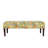 Kaufman Cotton Upholstered Bench
