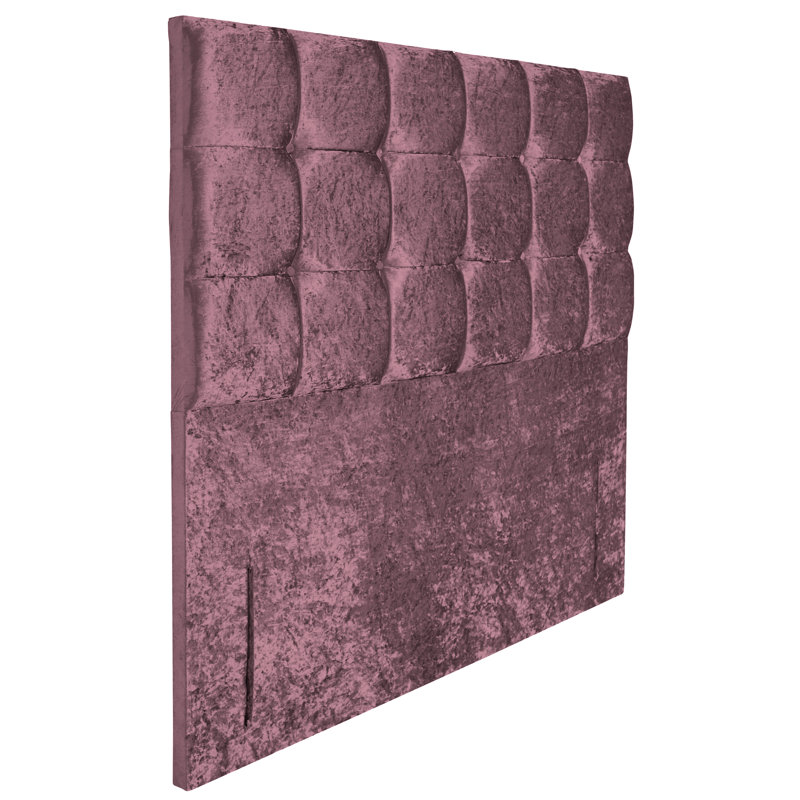 Barlow Upholstered Headboard, Purple, Super King (6')