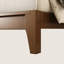 Lit plateforme en bois massif avec station de charge, noyer-284720598-284720599