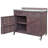 39.4" Outdoor Kitchen Island With Stainless Table Top-1326885936