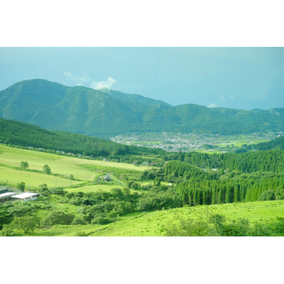 Green Scenery by BoomChuthai - Wrapped Canvas Print