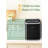 WANAI Ice 26 Lb. Daily Production Bullet Ice Freestanding Ice Maker