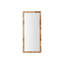 Miroirs rectangulaires pleine longueur en bois manufacturé
