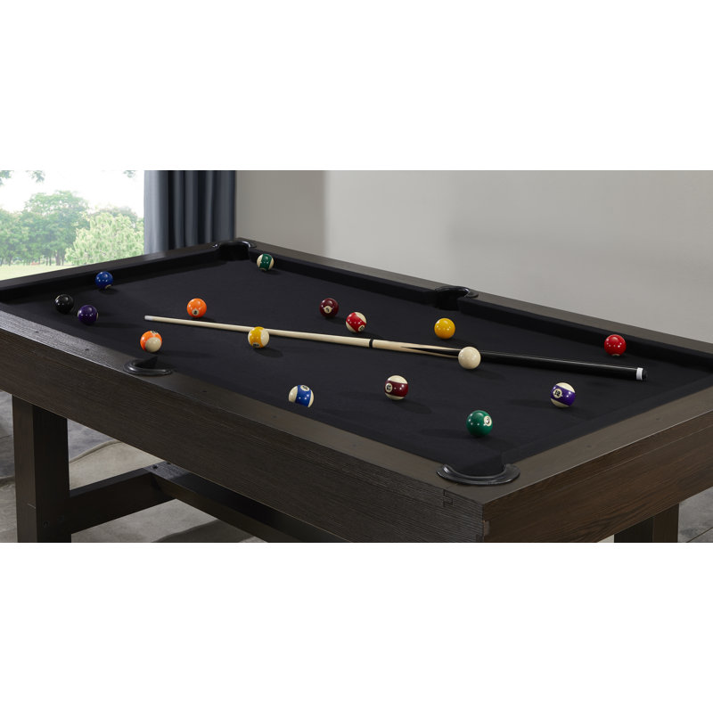 7' Wilson Non-Slate Pool Table with Accessories Included