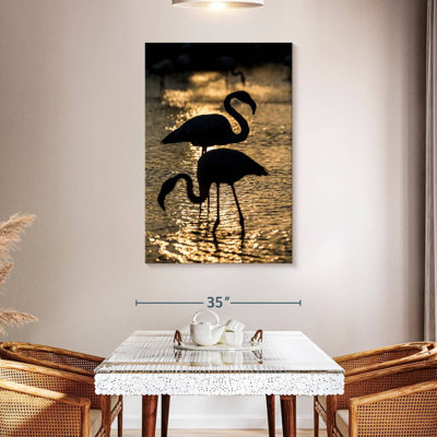 Flamants roses dans le sud de la France I