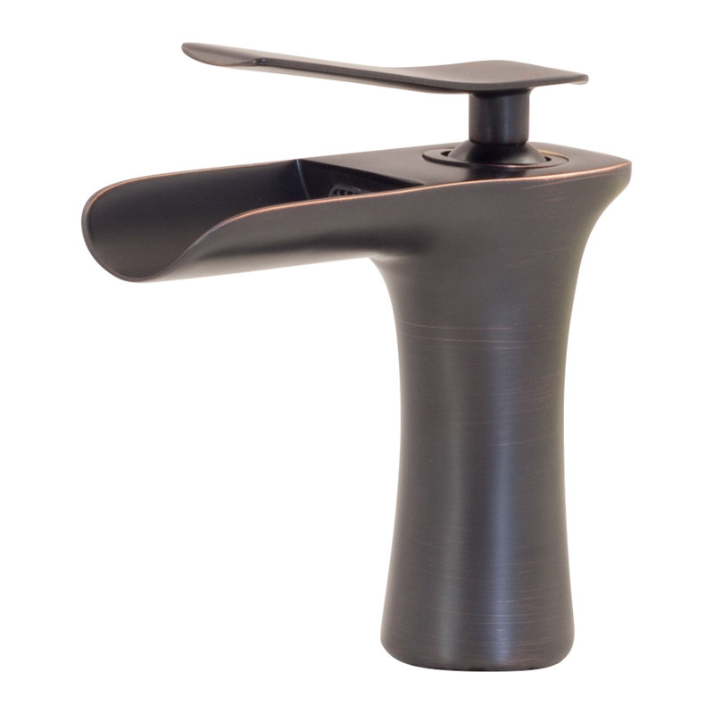 Single-Hole Single-handle Bathroom Faucet, Oil Rubbed Bronze