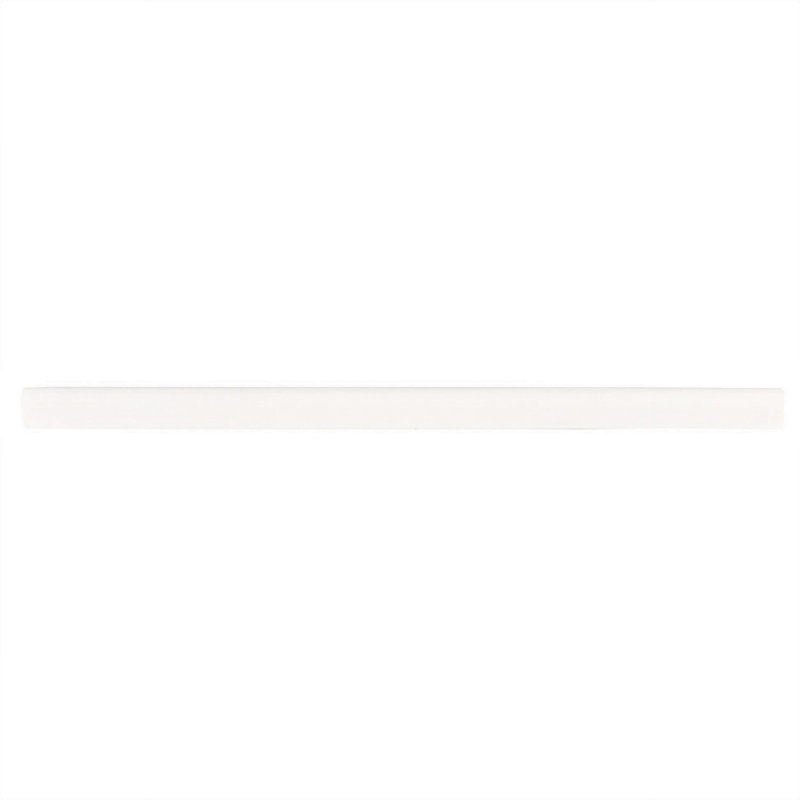 Bright White Glossy Cast Stone Pencil Liner Wall Tile Trim