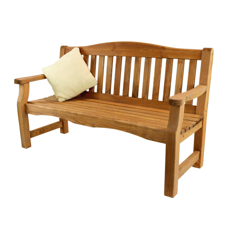 Solid Wood Outdoor Bench