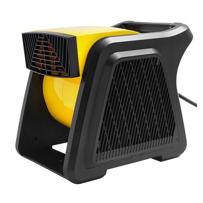 High Velocity Pivoting Utility Fan - Portable Carpet Dryer Blower for Home & Workshop Drying