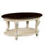 3 tables basses dans le salon - conception beige, structure en bois massif, plateau en placage thermique, rangement abondant, guide d'installation facile pour la zone et les pieds, étapes d'assemblage simples