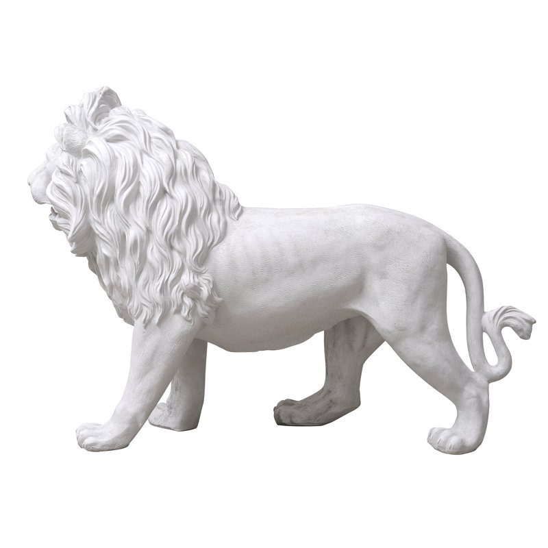 Lion Facing Right Statue