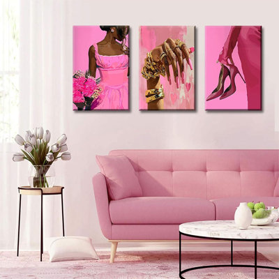 3 Piece Wrapped Canvas Set