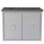 Ensemble de meuble-lavabo mural simple 31 po Crumley-681647629-681647634