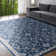 Tapis bleu marine Hoban