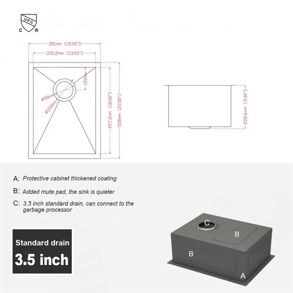 Dimensions du produit