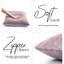 Luxurious Plain Velvet Cushion Covers (Set Of 2)-490774938